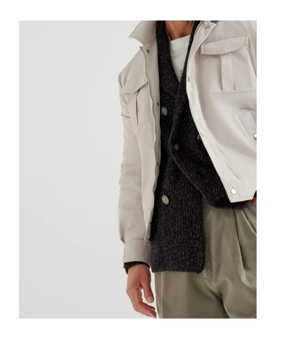 Padded Flap-Pocket Jacket