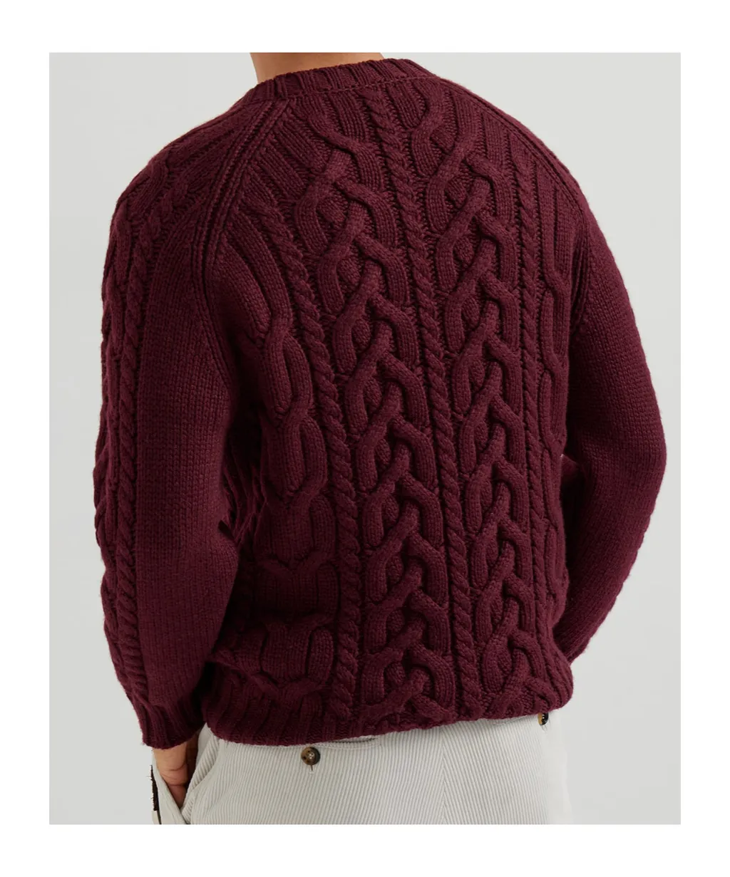 Cable-Knit Sweater