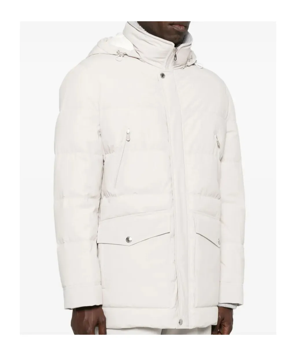 Padded Jacket With Detachable Hood