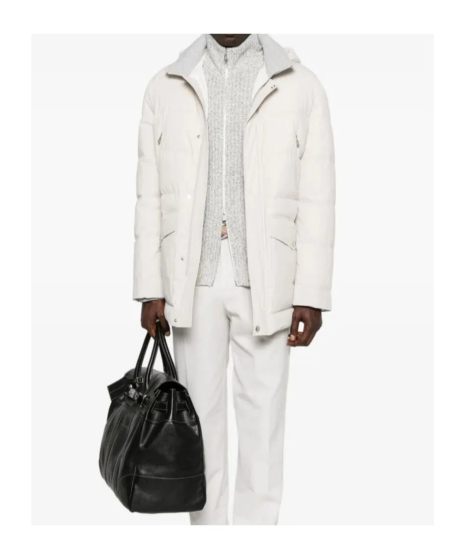 Padded Jacket With Detachable Hood