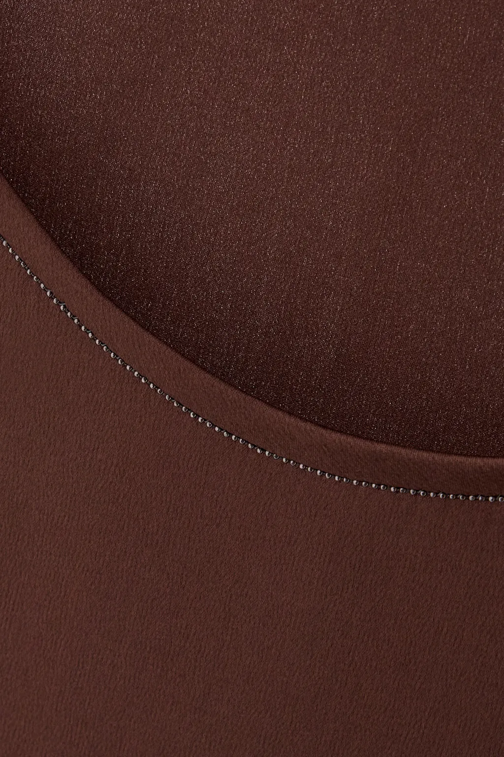 Sequin-Trimmed Sleeveless Top