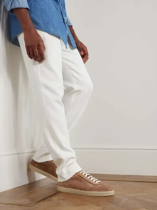 Round Toe Low-Top Casual Shoes