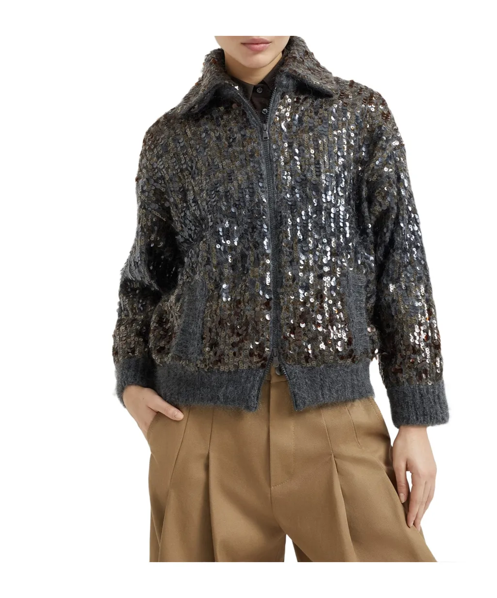 Dazzling Embroidered Cardigan