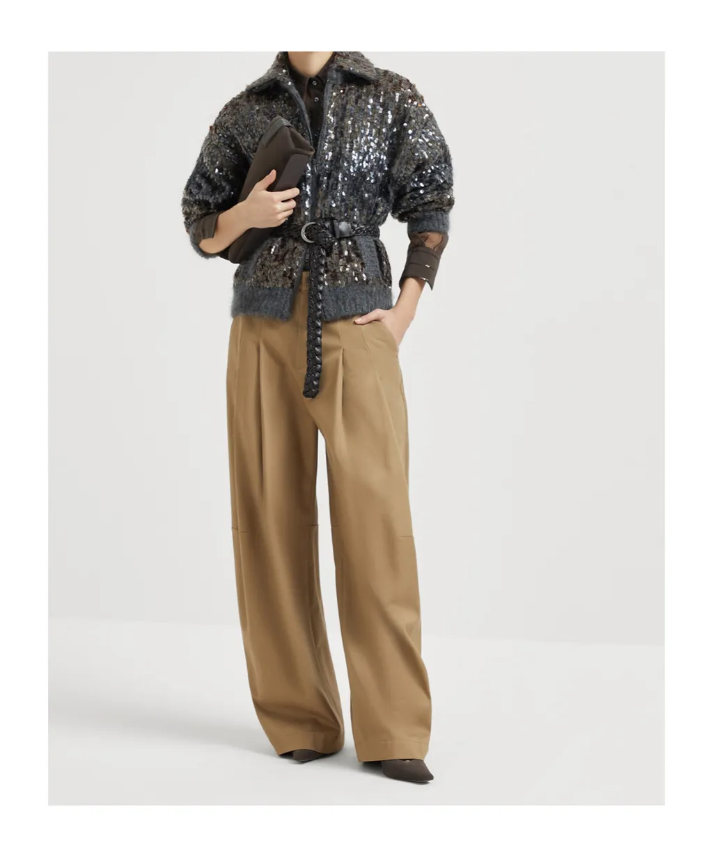 Dazzling Embroidered Cardigan