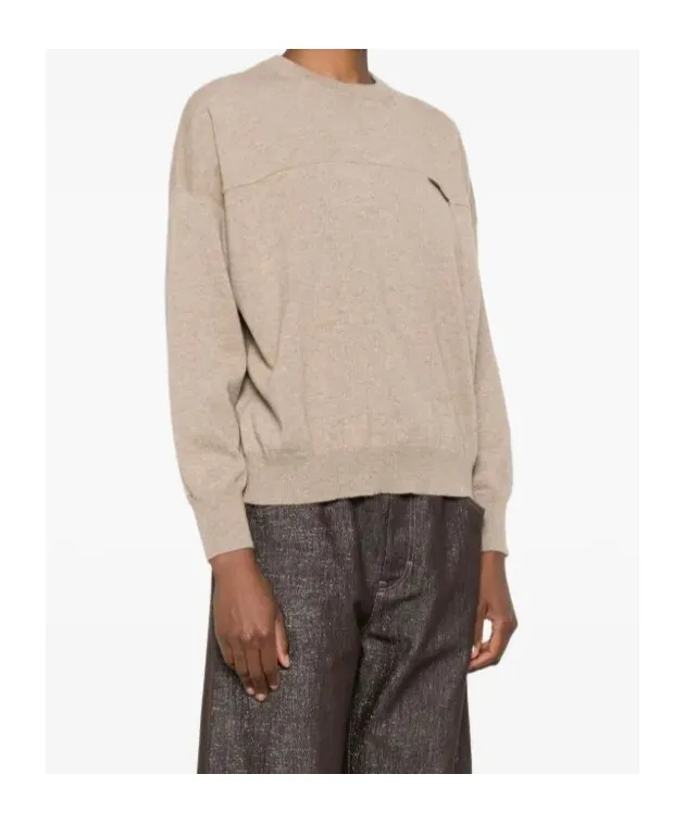 Monili-Embellished Sweater