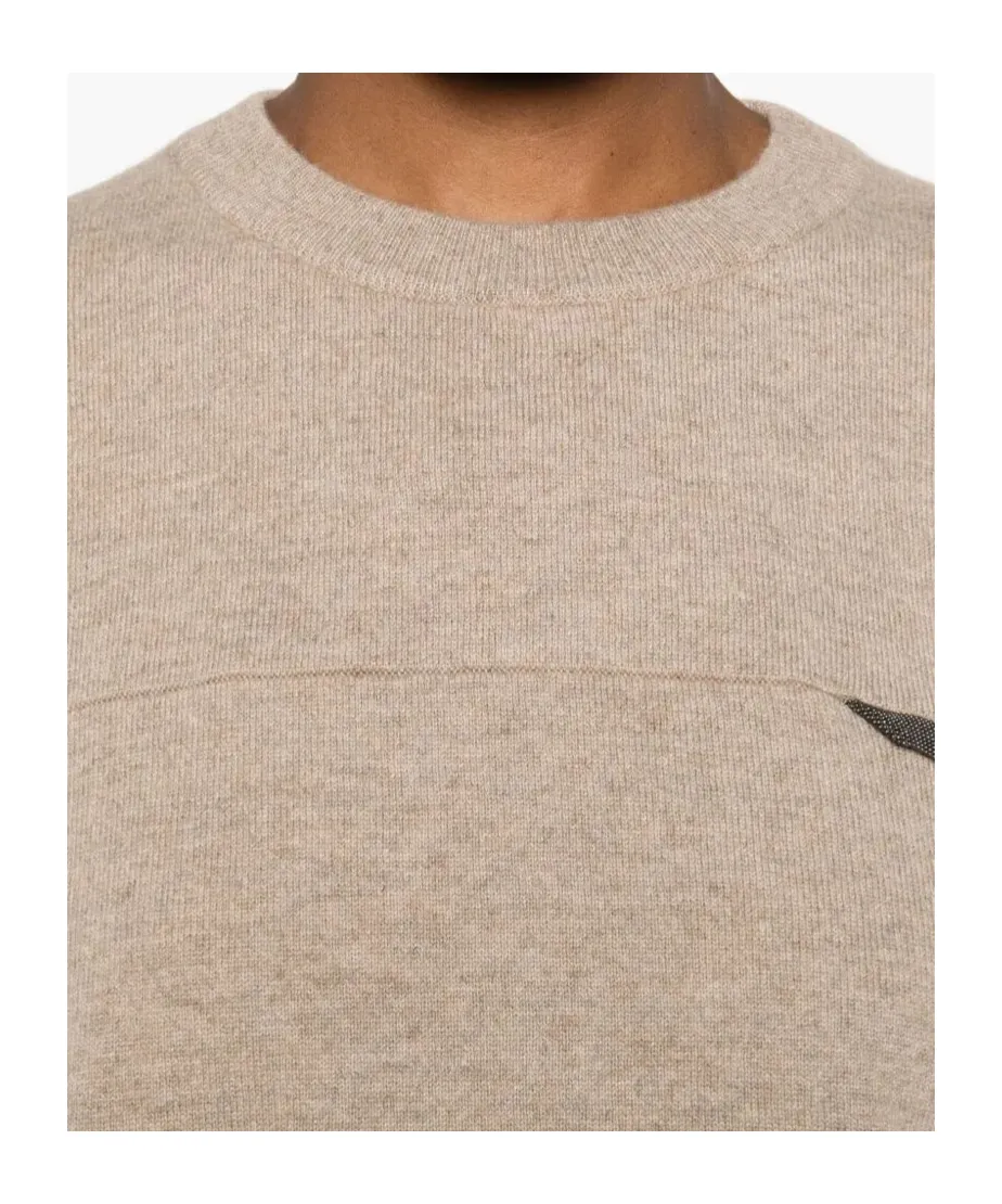 Monili-Embellished Sweater