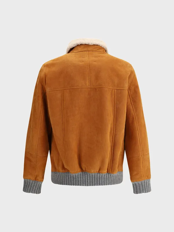 Corduroy Patch-Pocket Jacket