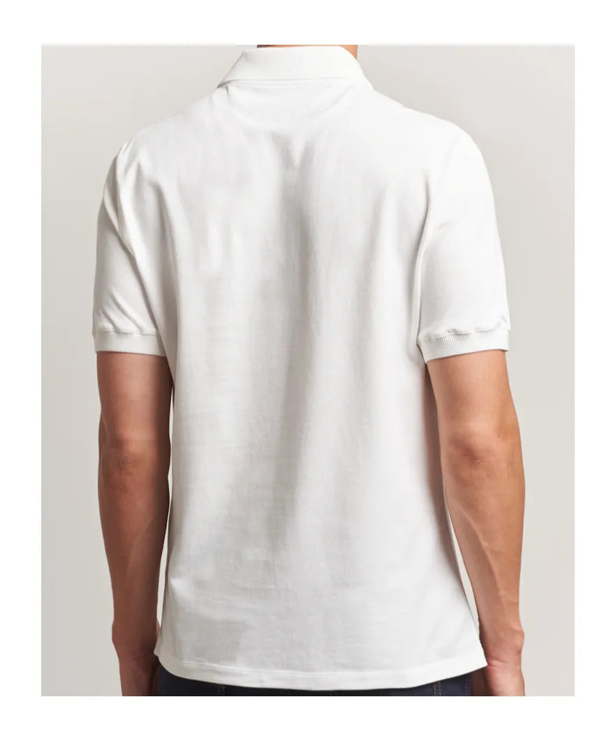Short-Sleeve Cotton Polo Shirt