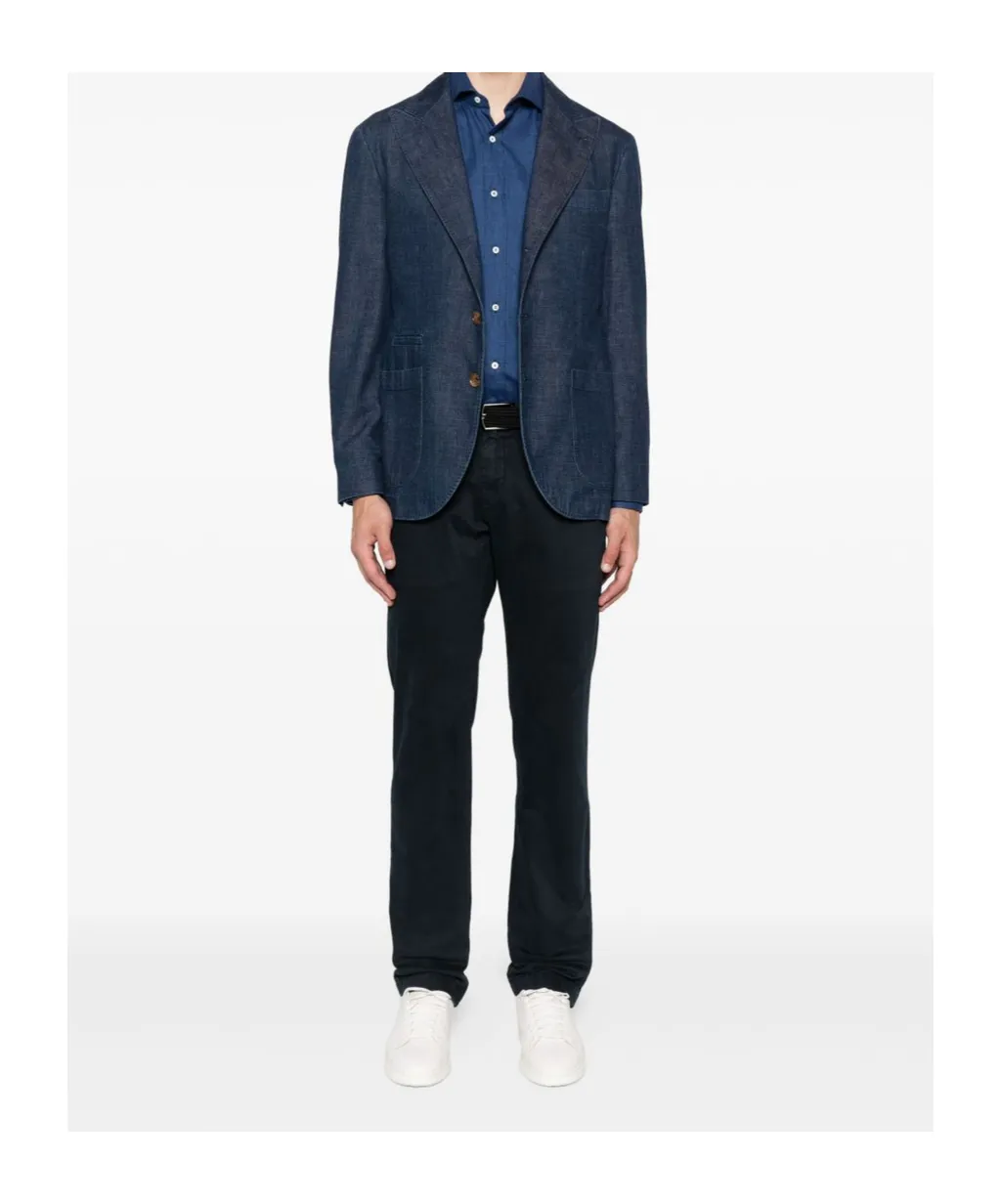 Single Breasted Long Sleeved Blazer