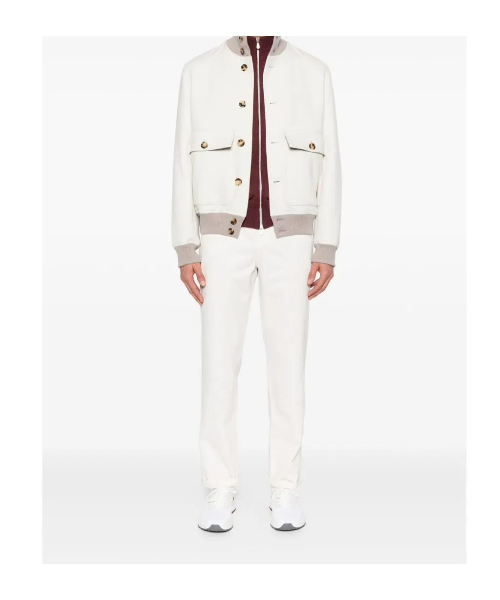 Straight-Leg Trousers