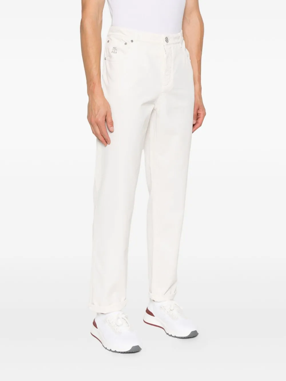 Straight-Leg Trousers