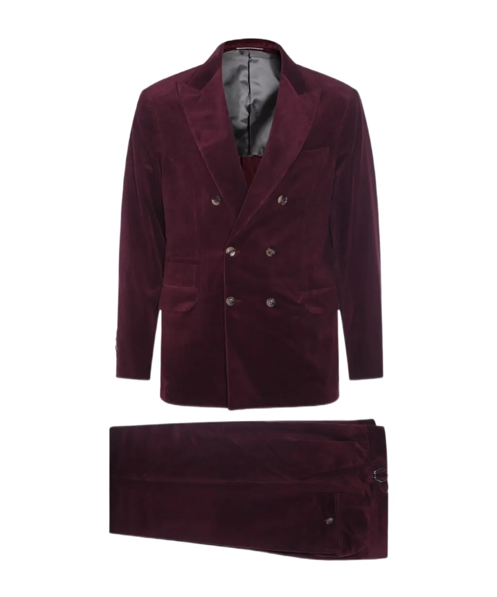 Double Breasted Jacket Suit