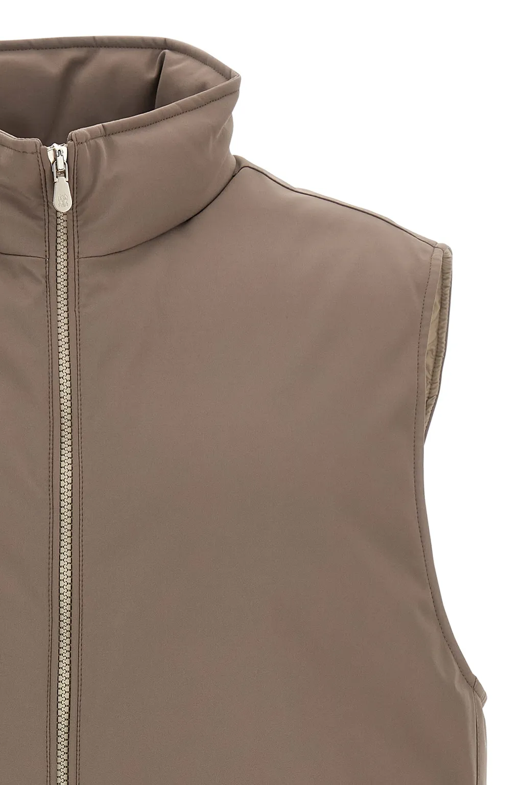 Zip-Up Padded Vest
