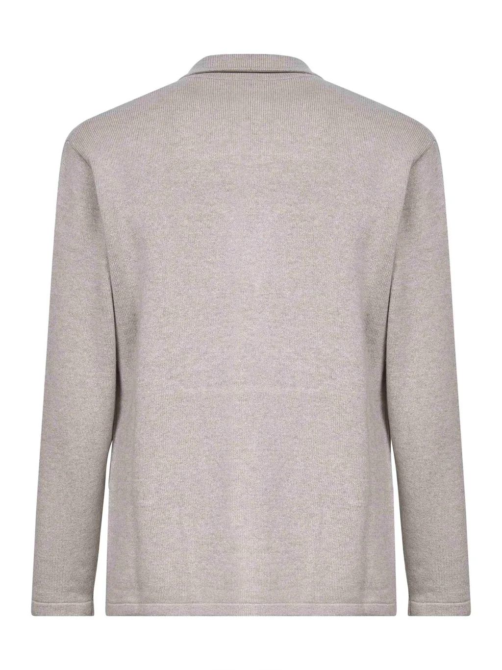 One-And-A-Half-Breasted Blazer-Style Cardigan