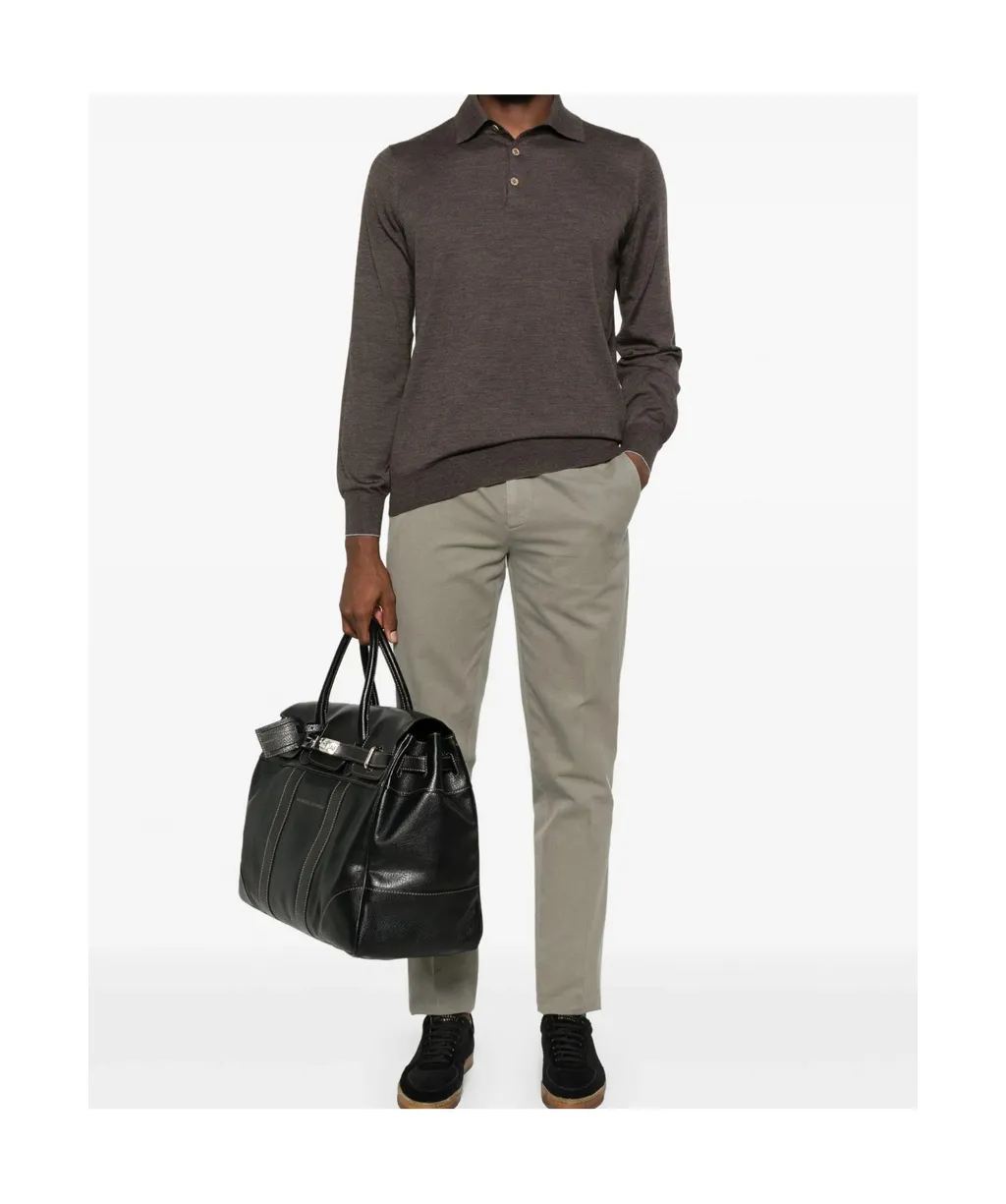 Straight-Leg Trousers