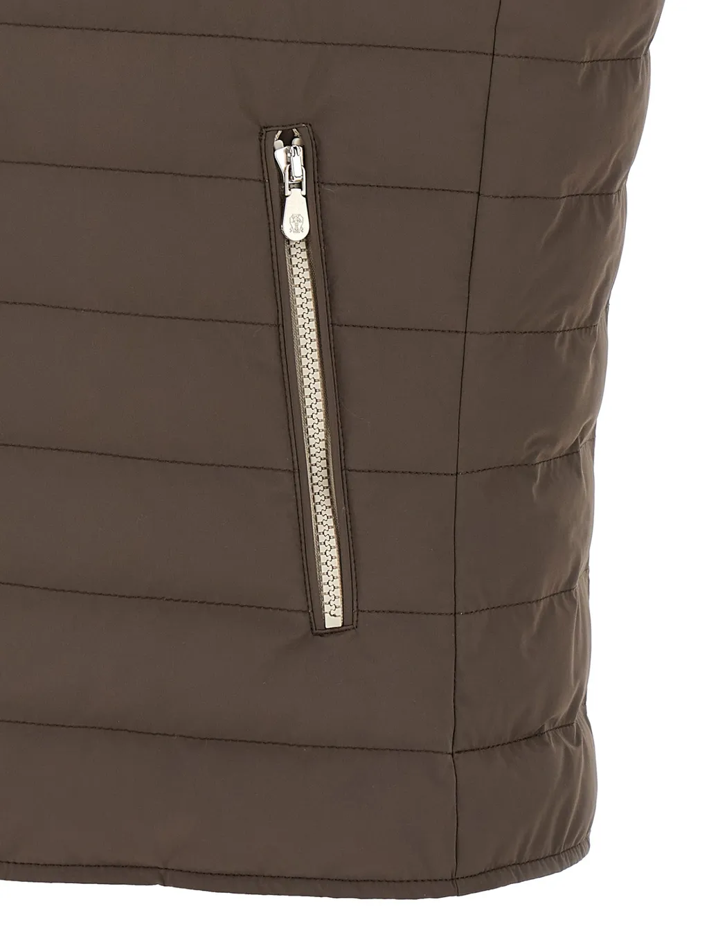Quilted Zipped Gilet