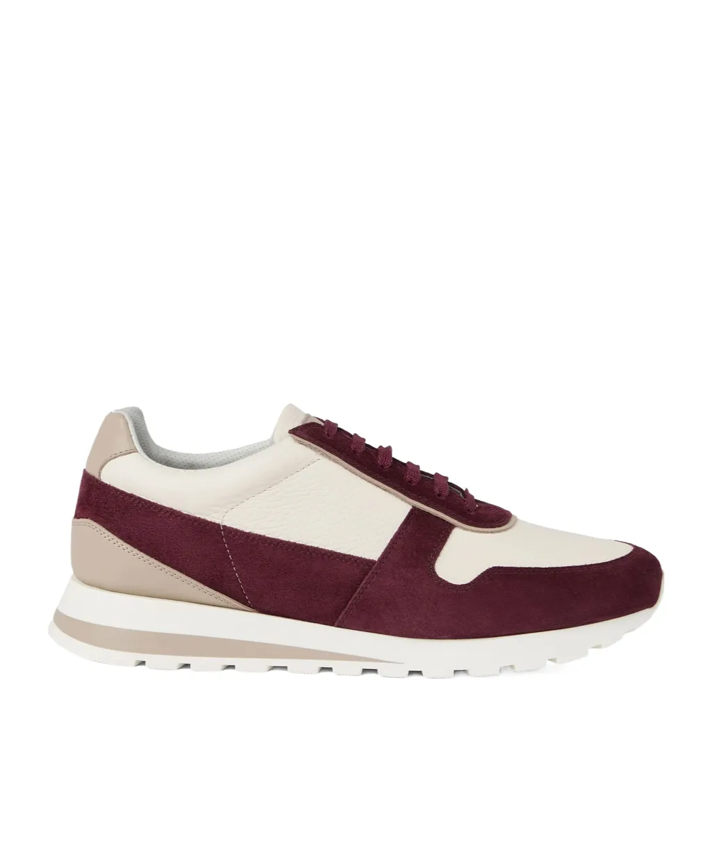 Round Toe Low-Top Sneakers