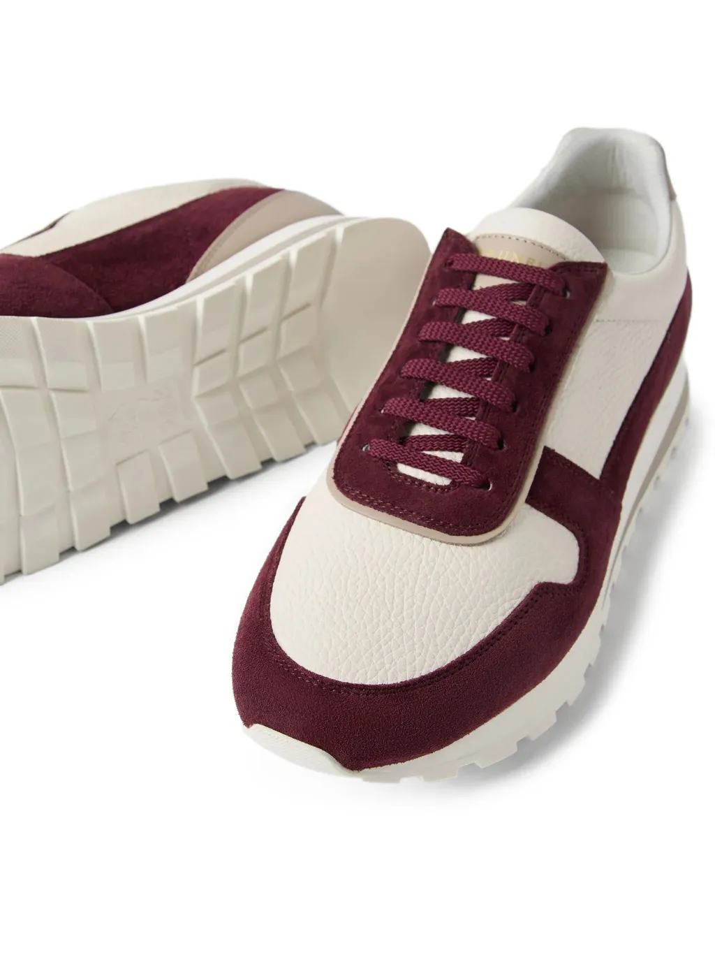 Round Toe Low-Top Sneakers