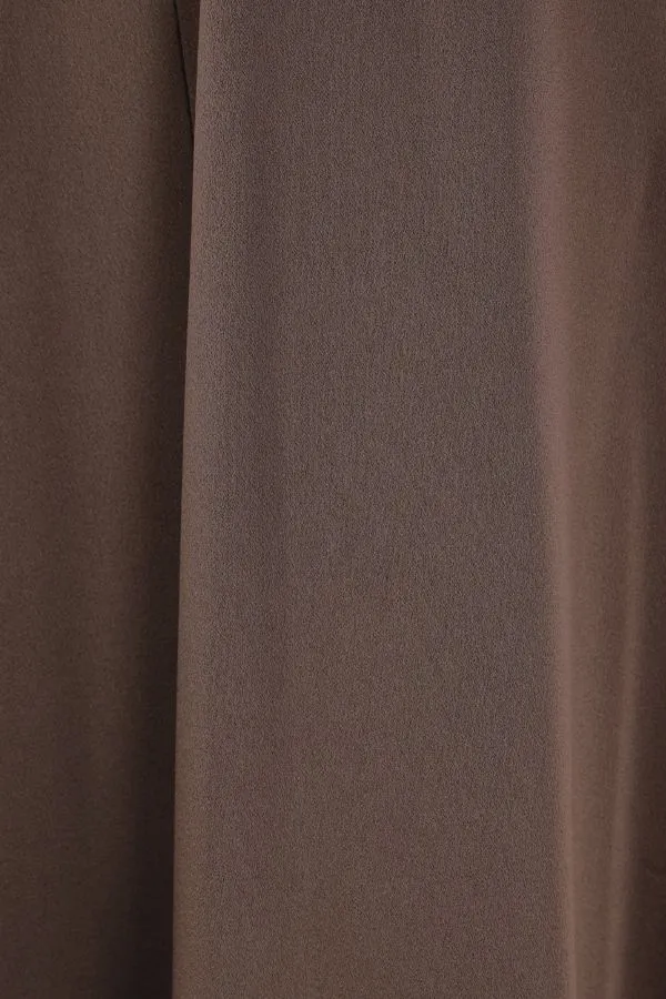 Pleated Flared Skirt