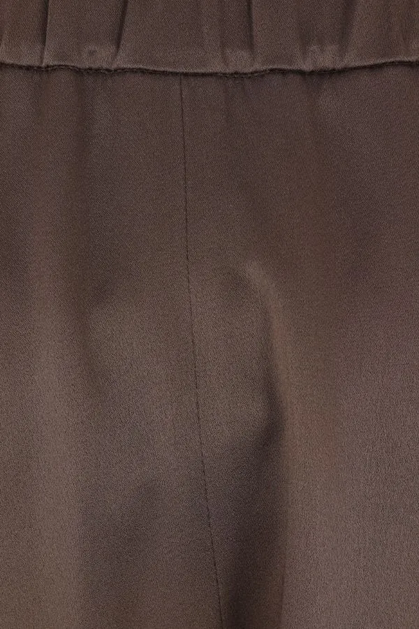 Pleated Flared Skirt