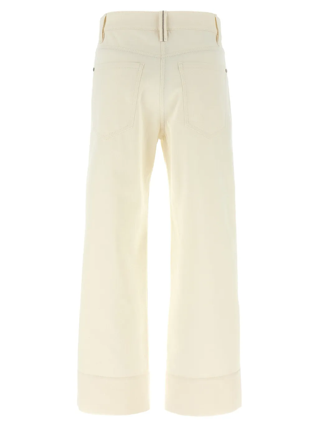 Monili Detailed Wide Leg Trousers