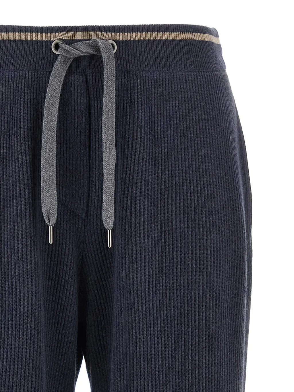 Drawstring Straight Leg Trousers