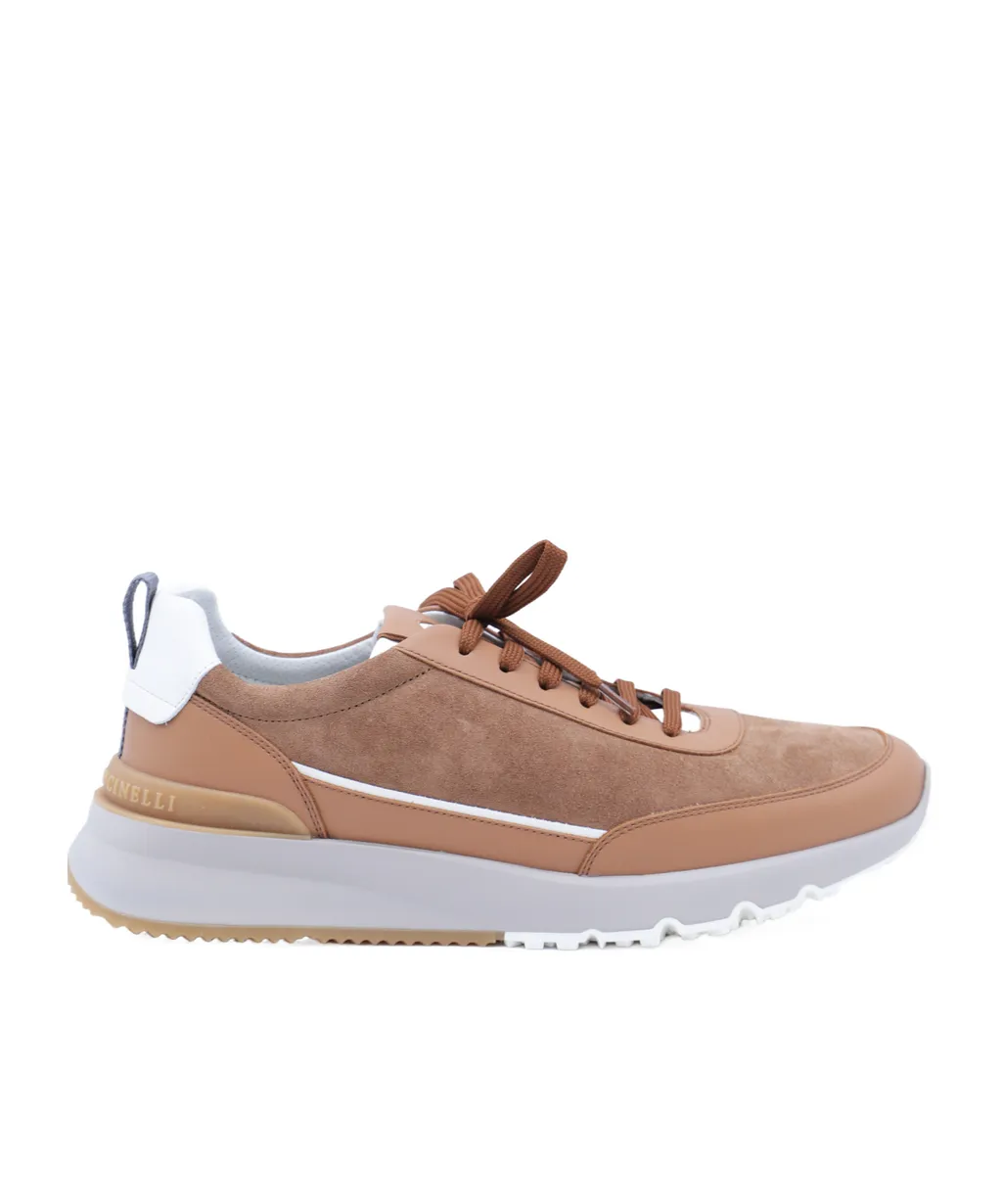 Round Toe Low-Top Sneakers