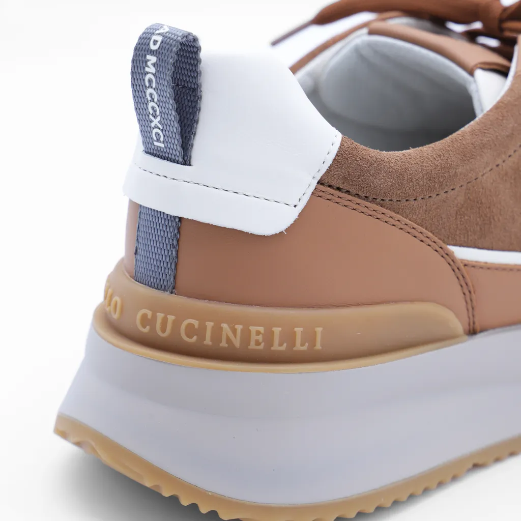 Round Toe Low-Top Sneakers