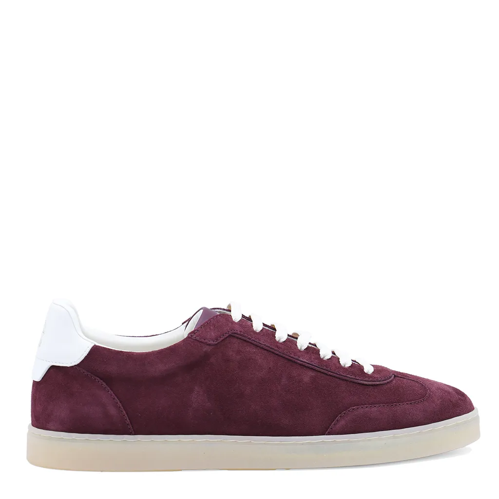 Suede Leather Trainers