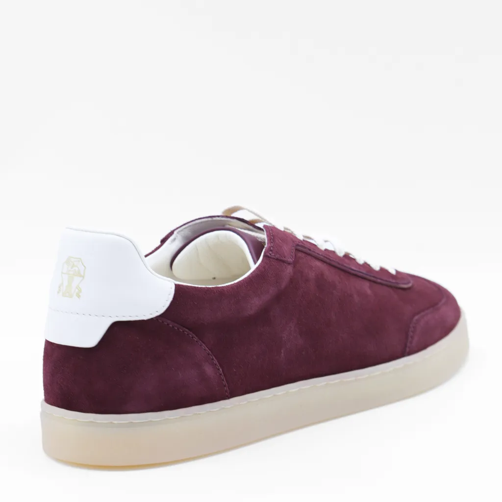 Suede Leather Trainers
