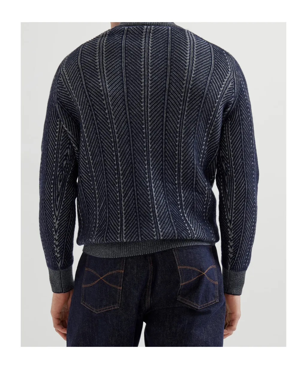 Cashmere Zip-Up Sweater
