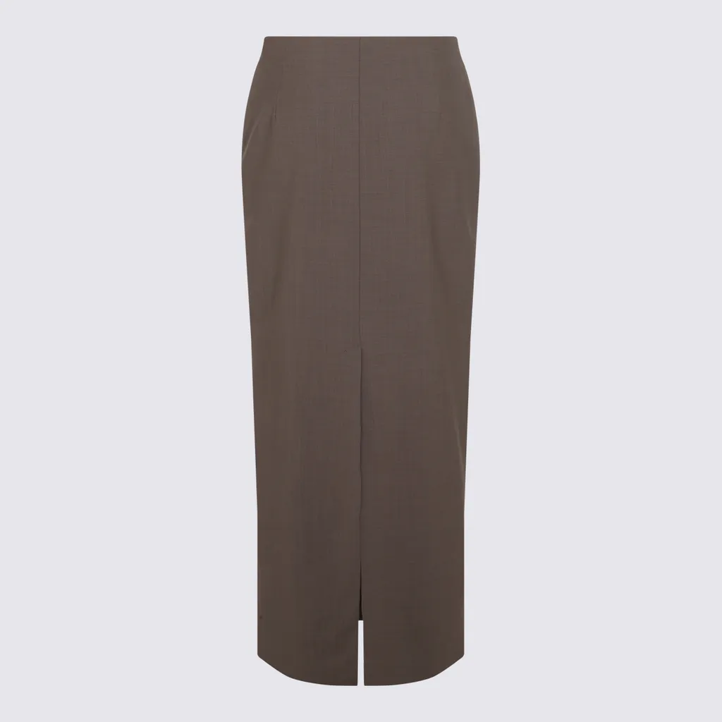 Skirt With Back Slits