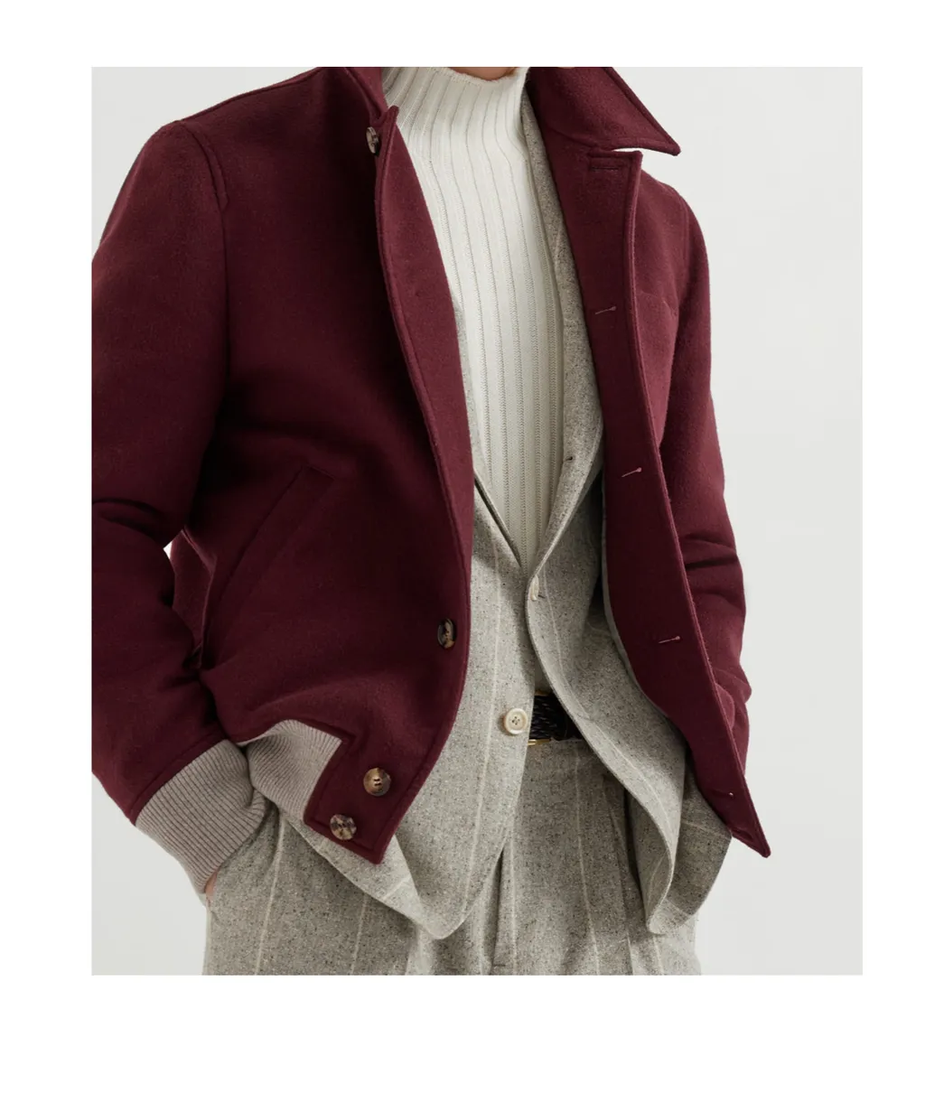 Chest Pocket Bomber Jacket