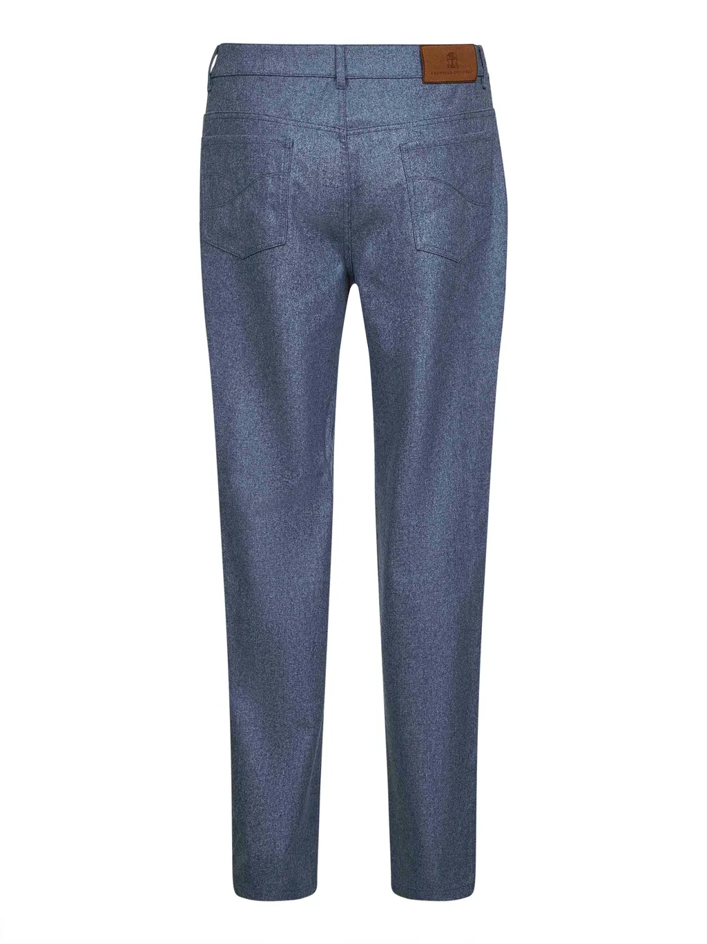 Logo Patch Tapered Leg Trousers