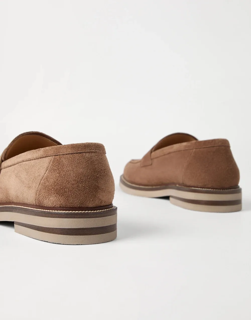 Suede Loafers