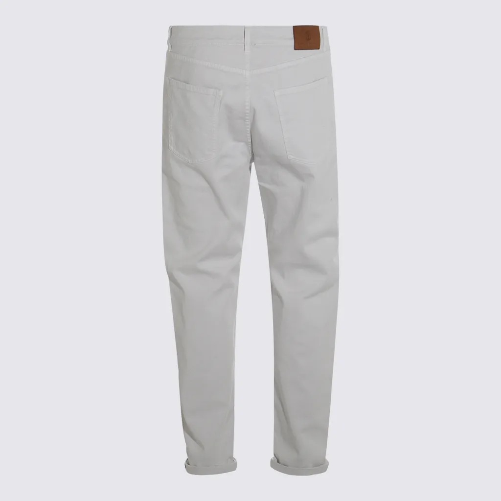 Logo Patch Tapered Leg Trousers
