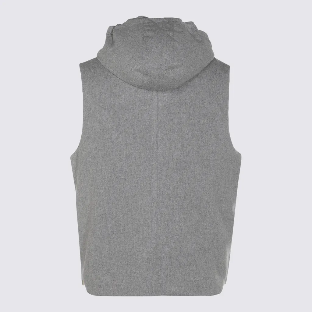 Sleeveless Hooded Vest