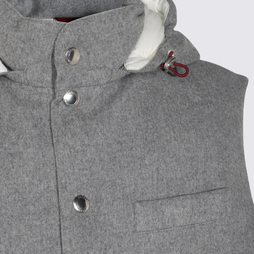 Sleeveless Hooded Vest