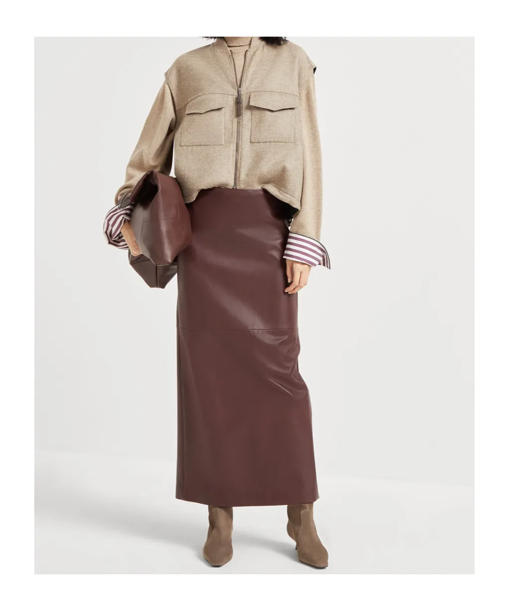 Roll Neck Stripe Detailed Sweater