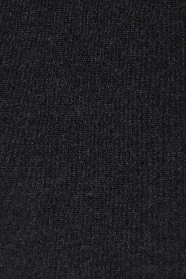 Funnel-Neck Knitted Polo Shirt