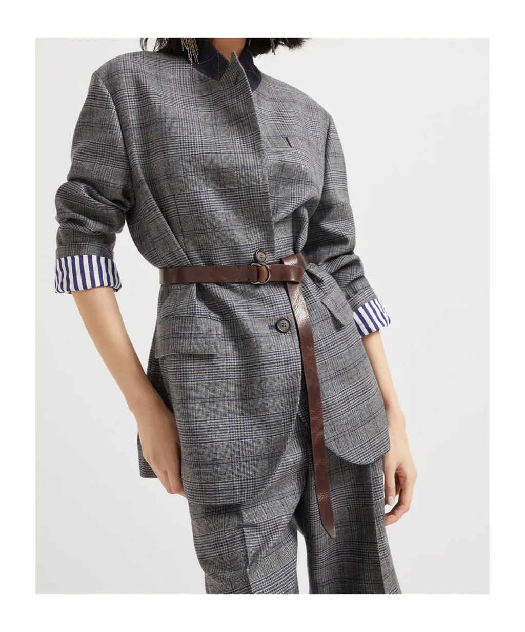 Long-Sleeved Suit Jacket