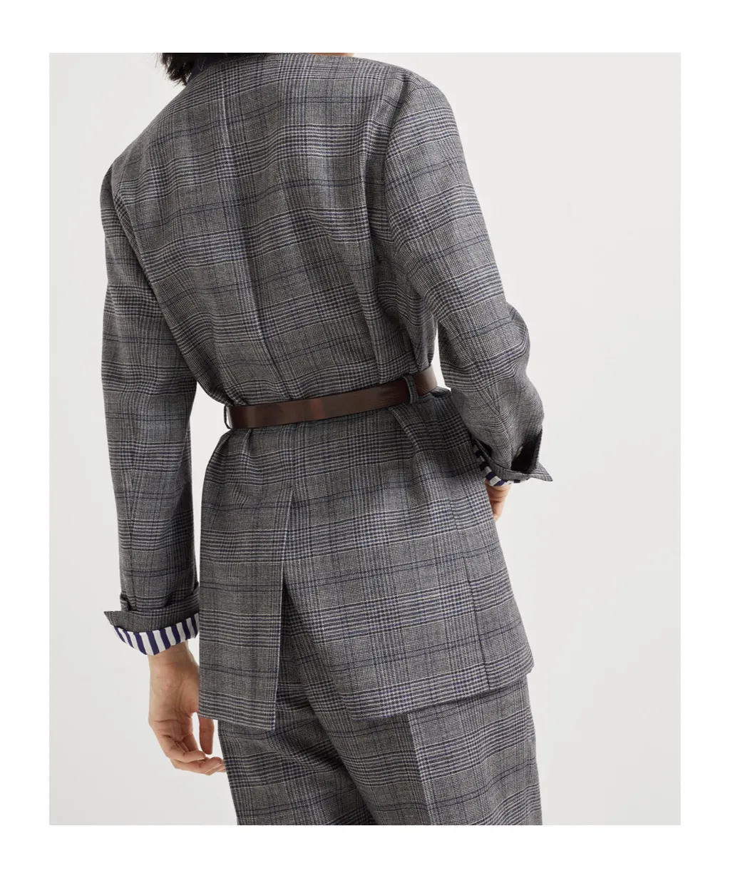 Long-Sleeved Suit Jacket