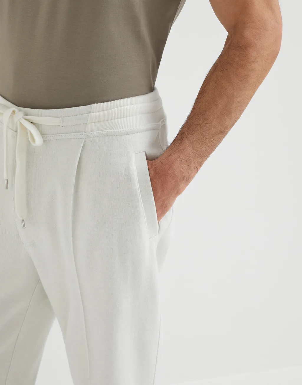 Drawstring Waist Sweatpants