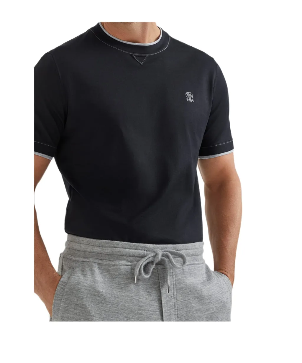 Logo-Embroidered T-Shirt