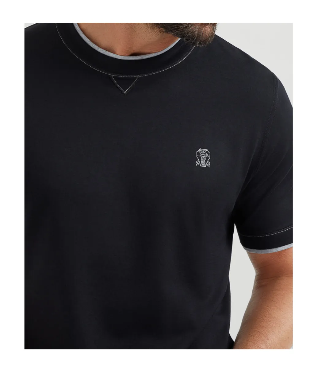Logo-Embroidered T-Shirt