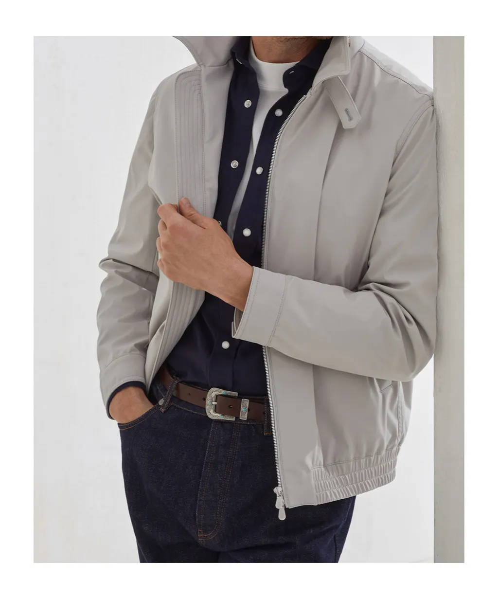 High Neck Bomber Jacket