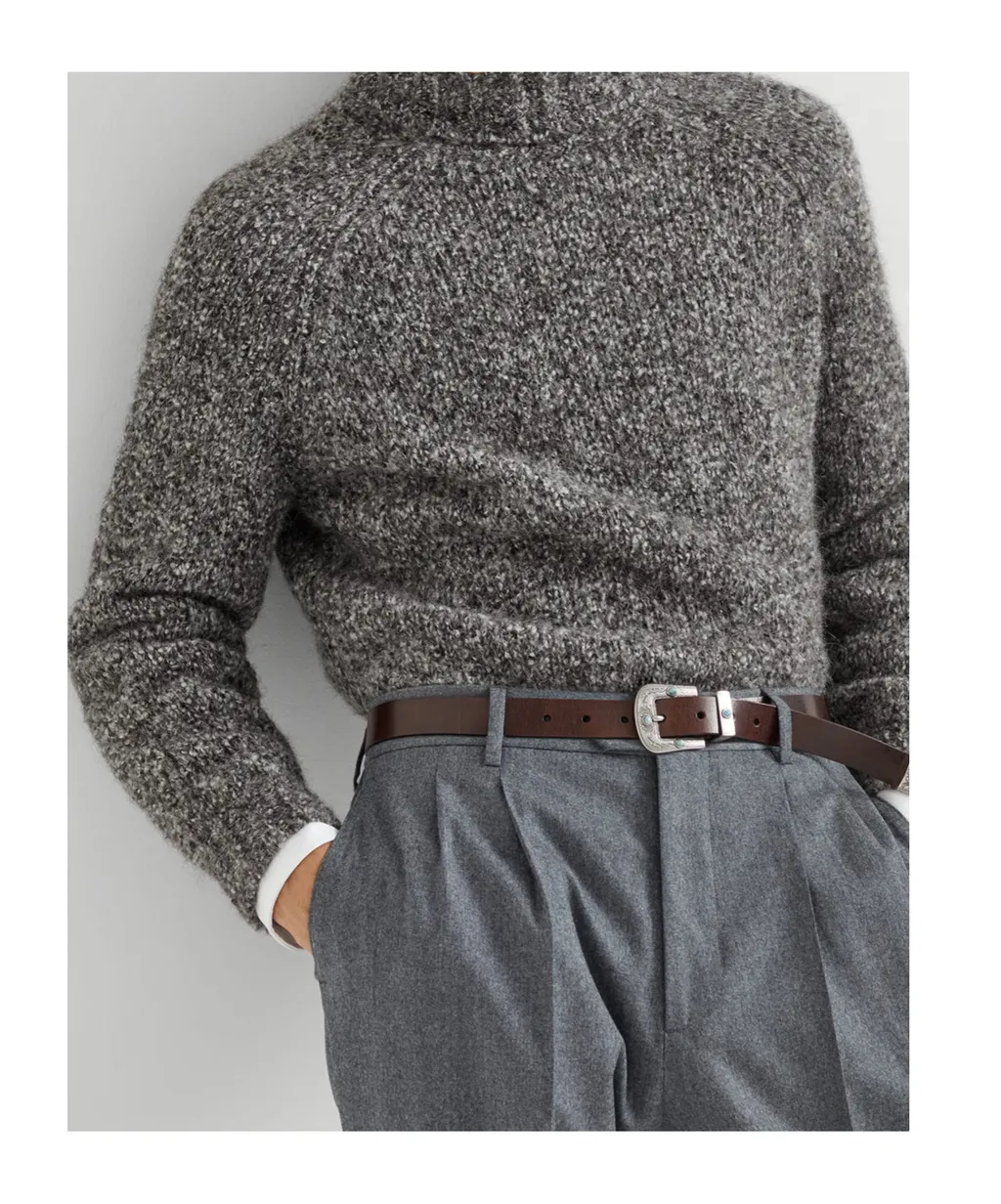 Roll Neck Long-Sleeved Jumper