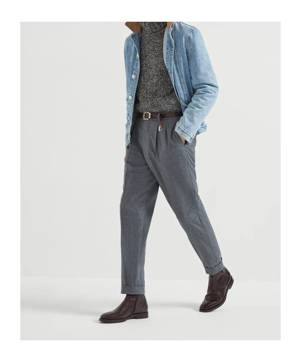 Roll Neck Long-Sleeved Jumper