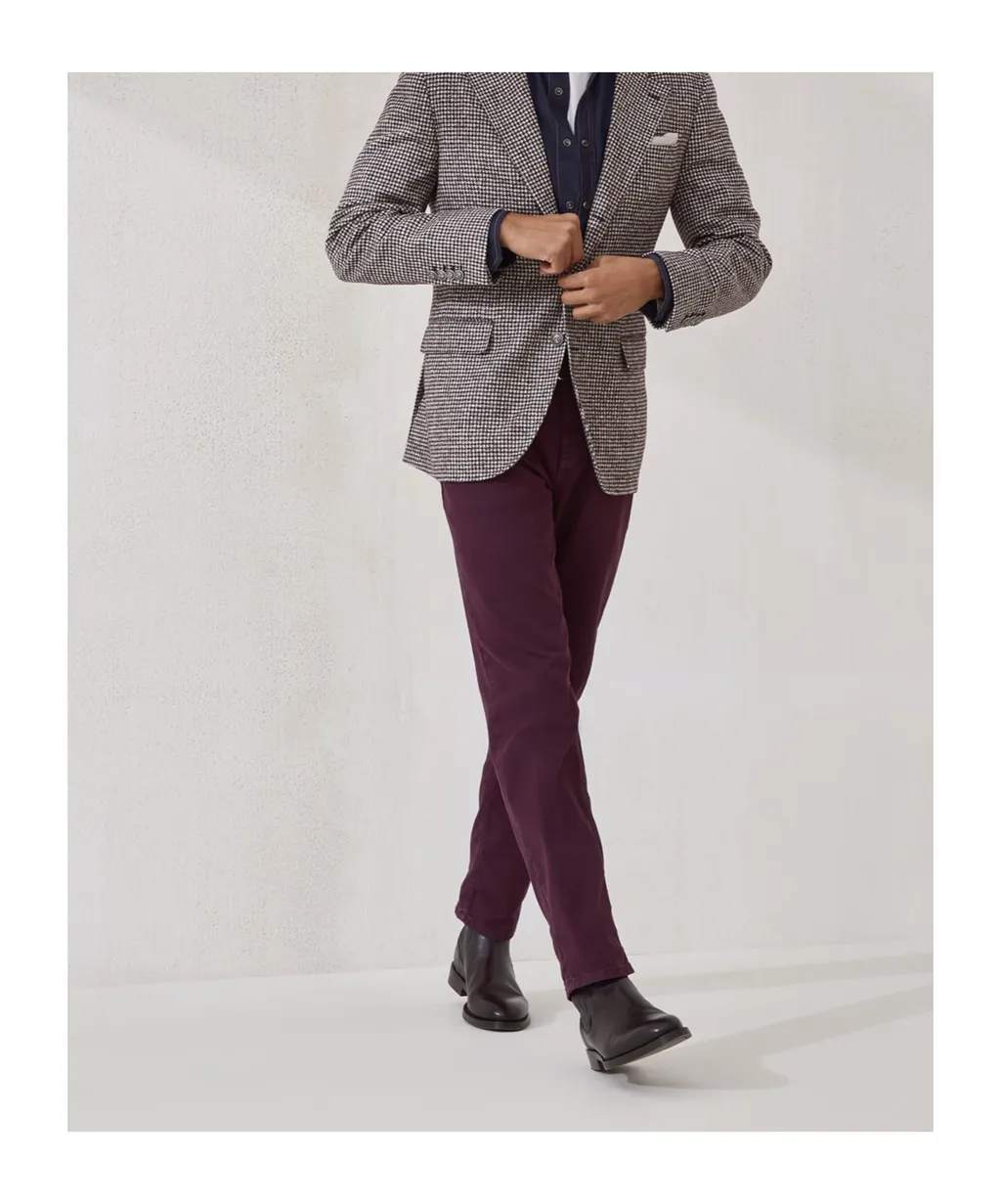 Logo Patch Straight Leg Jeans