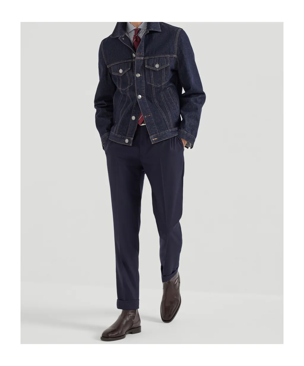 Striped Poplin Shirt